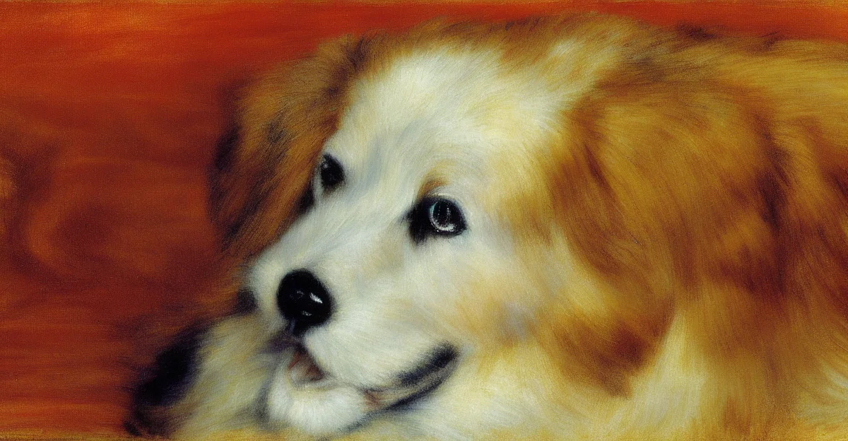 dog by Pierre-Auguste Renoir