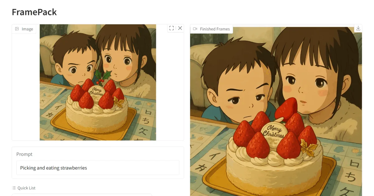 Picking and eating strawberries